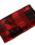 Musical Notes and Instruments Shiny Silky Satin Soft Scarf Shawl Wrap