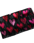 Heart Love Design Silky Satin Soft Ladies Scarf Shawl Wrap 💕