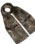 Leopard Design Chiffon Scarves