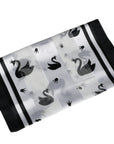 Royal Swan Design Chiffon Scarves