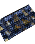 Check Dog Breed Design Chiffon Scarves