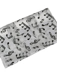 Musical Notes Shiny Silky Satin Striped Soft Scarf Shawl Wrap 🎶