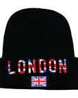 UK Flag London Union Jack Beanie Hat