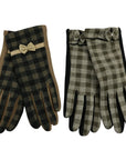 Fashion Square Pattern Gloves