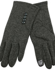 Plain Stylish Touch Screen Gloves
