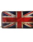 Union Jack British Flag Patriotic Big Purse Wallet