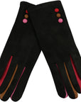 Stylish Rainbow Soft Full Finger Ladies Gloves