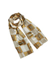Cute Dog Checked Design Scarves