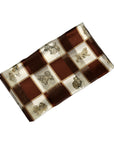 Cute Dog Checked Design Scarves