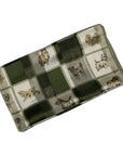 Cute Dog Checked Design Scarves