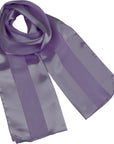 Chiffon Satin Striped Plain Lightweight Soft Silky Ladies Scarf Shawl Wrap