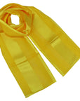 Chiffon Satin Striped Plain Lightweight Soft Silky Ladies Scarf Shawl Wrap
