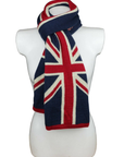 Union Jack British Flag Knitted Warm Winter Scarves