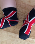 Union Jack British Flag Design Baby Socks