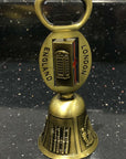 Vintage Dinner Bell Bottle Opener England London Metal 3D Souvenir Gift