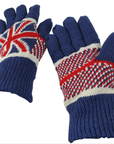 Union Jack Unisex Warm Full Finger Gloves