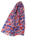 Union Jack British Flag VE Day Scarf Wrap Sarong Beach Cover-up flags