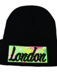 London Florist Design Beanie Hat