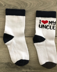I Love My Uncle Baby Socks 0-3 Years