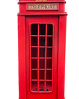 Vintage Metal London Telephone Booth Money Box – Red British Phone Booth Piggy Bank, Retro Home & Office Decoration, 27 cm