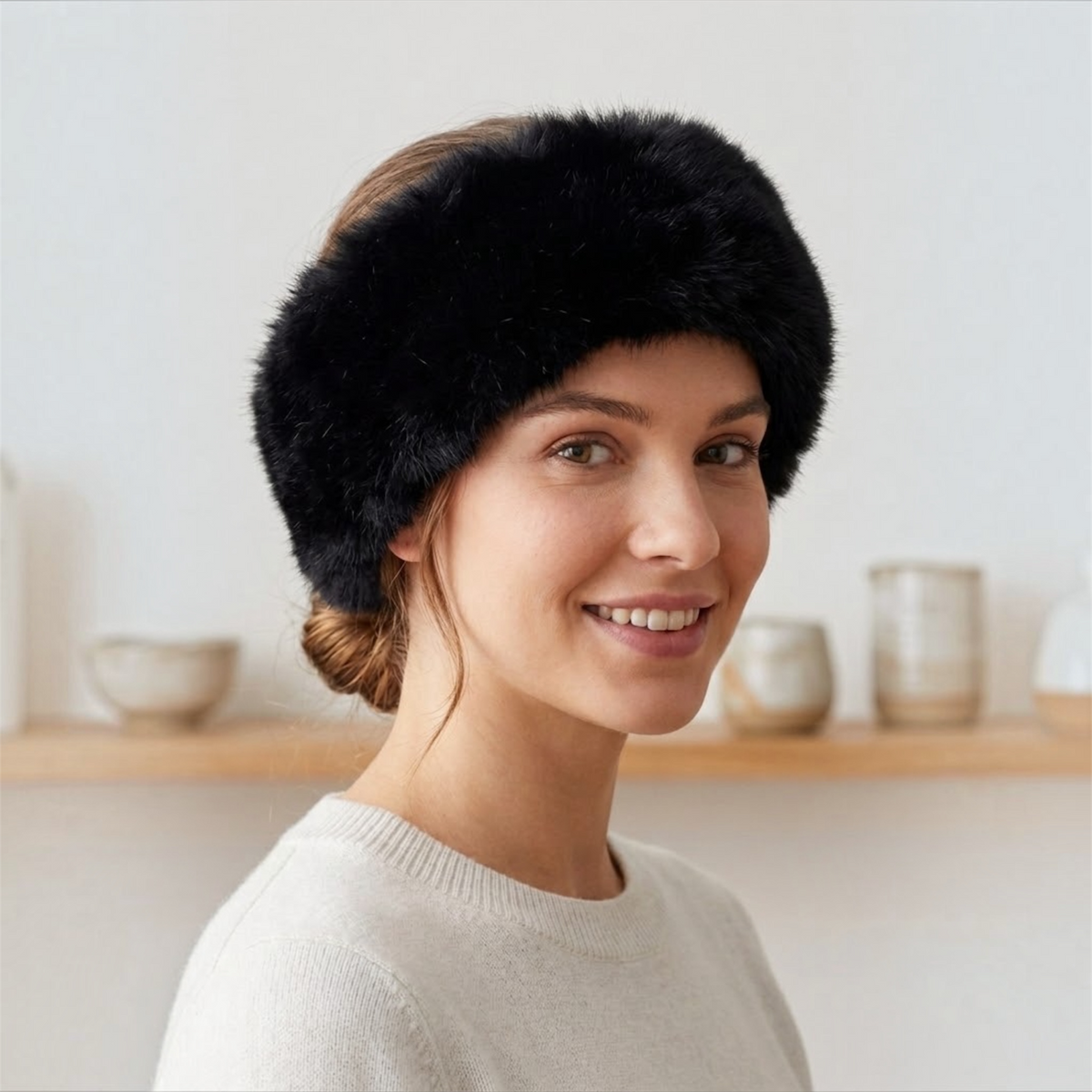 Headband for Women, Ultra Soft Winter Ear Warmer, Cozy Chunky Hairband, Gift for Her