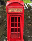 Vintage Retro Metal Iconic British Style London Telephone Box Booth Money Box Piggy Bank Saving Box