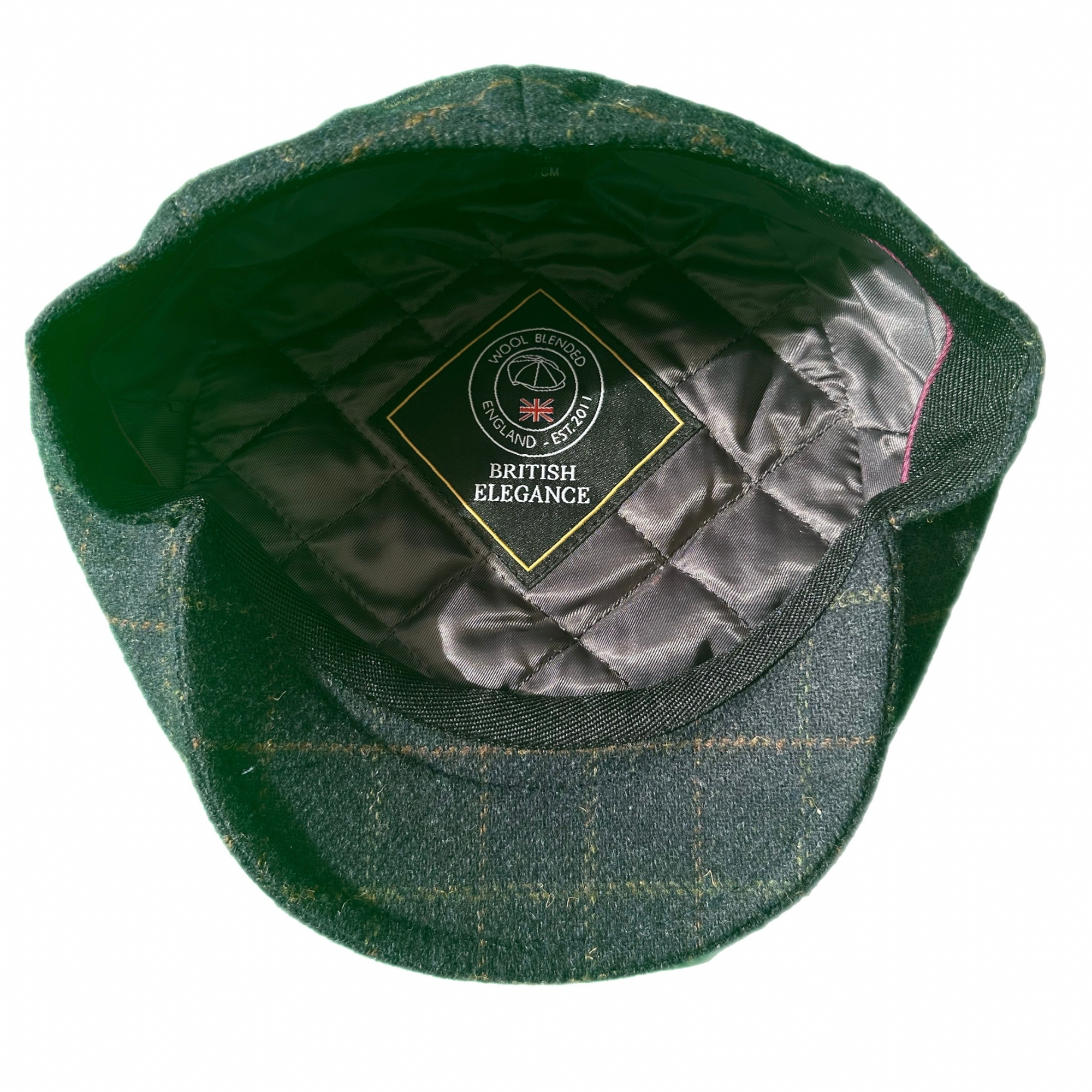 Wool Blend Flat Cap, Vintage Tweed Check Plaid Ivy Cap, Gift for Him