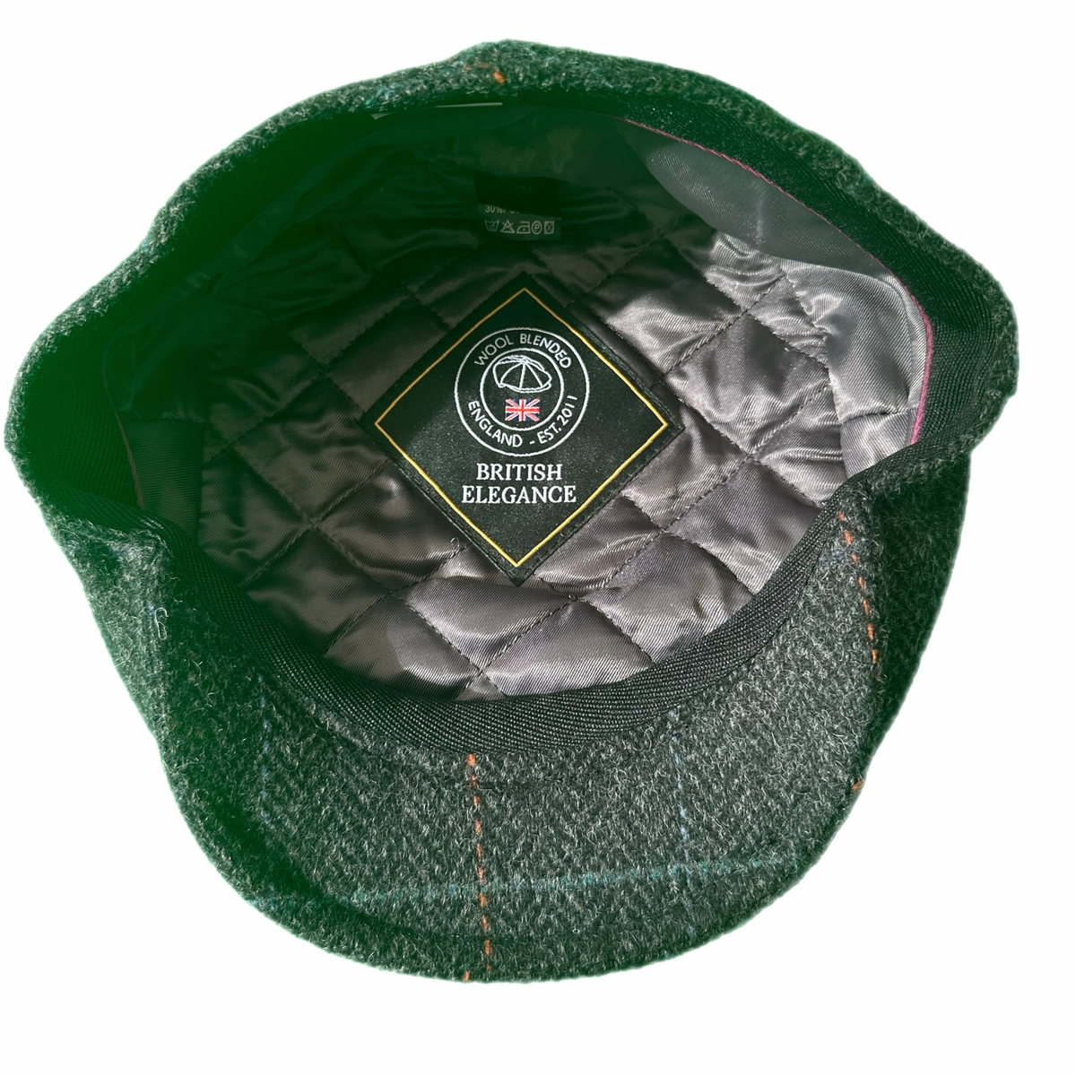 Wool Blend Flat Cap, Vintage Tweed Herringbone Ivy Cap Gift for Him