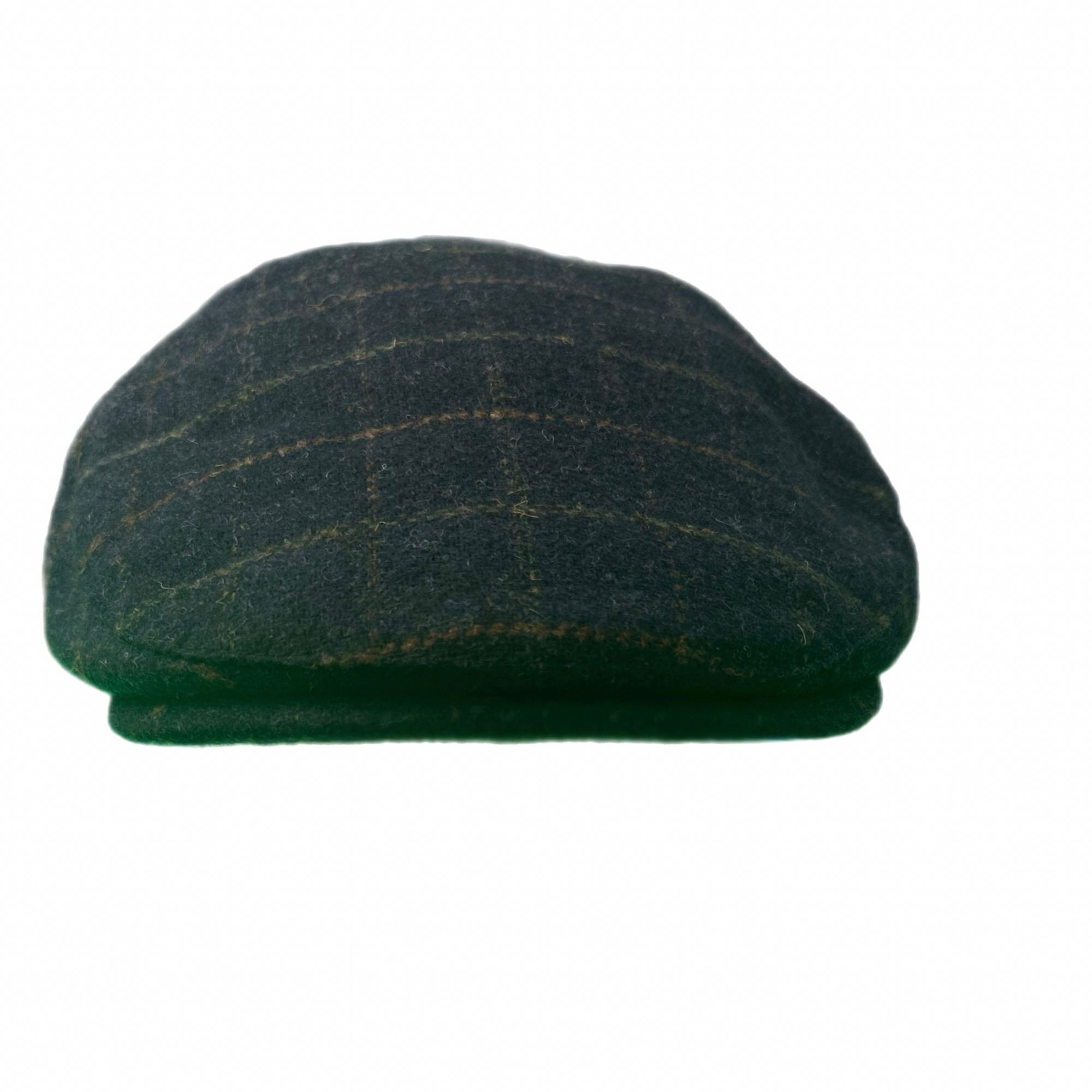 Wool Blend Flat Cap, Vintage Tweed Check Plaid Ivy Cap, Gift for Him