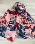 Phone Box Guard Landmark Design London Souvenir Scarves