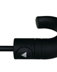Classic Crook Compact Auto Open Black Brolly Umbrella