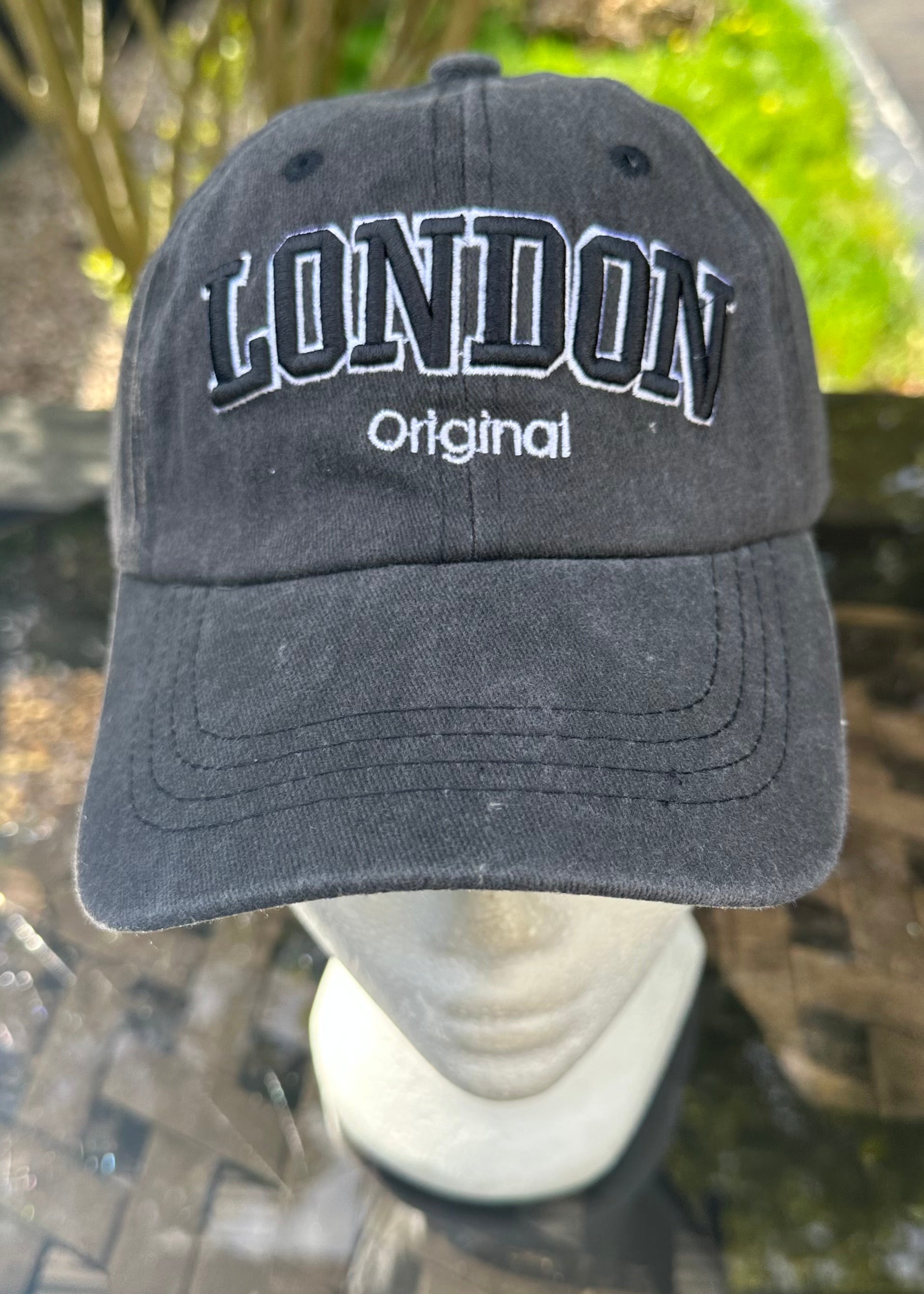 London Baseball Cap Unisex Hat Embroidered &amp; Adjustable Strap