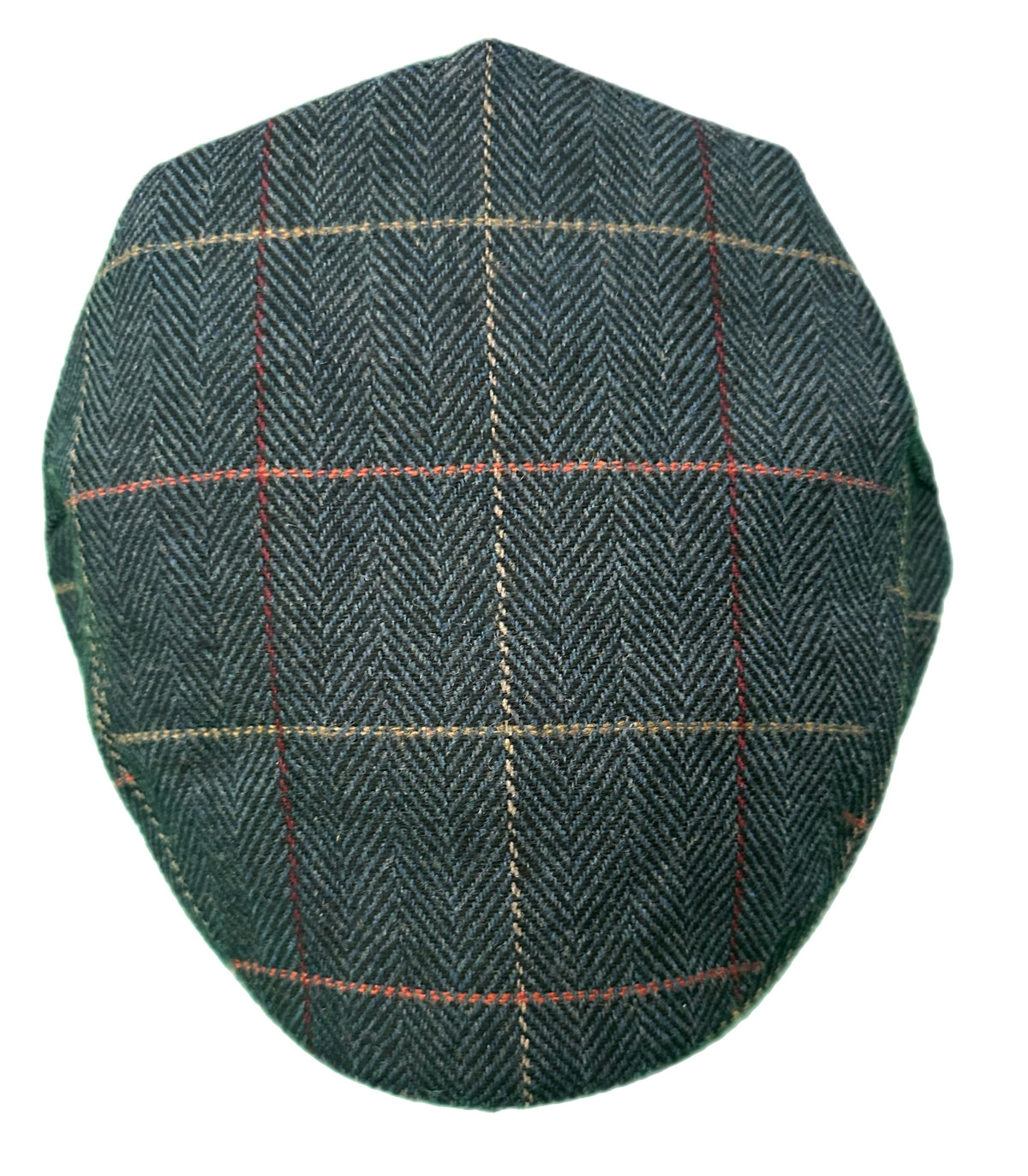 Wool Blend Flat Cap, Vintage Check Plaid Ivy Cap, Gift for Him
