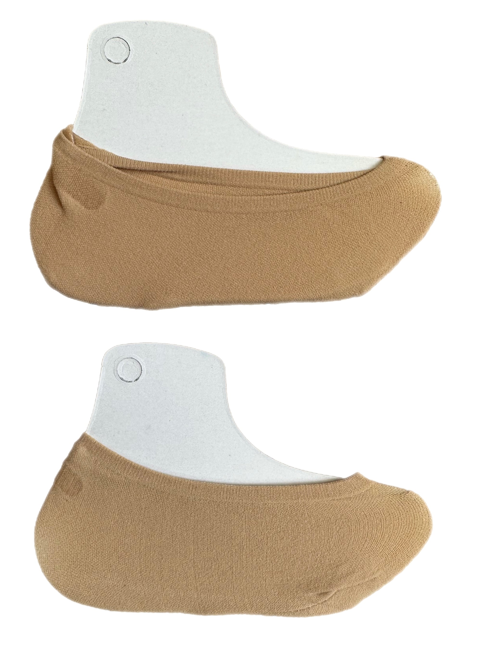 2 Pairs Footies Invisible Trainer Shoe Liner Thin Women's Ladies Socks