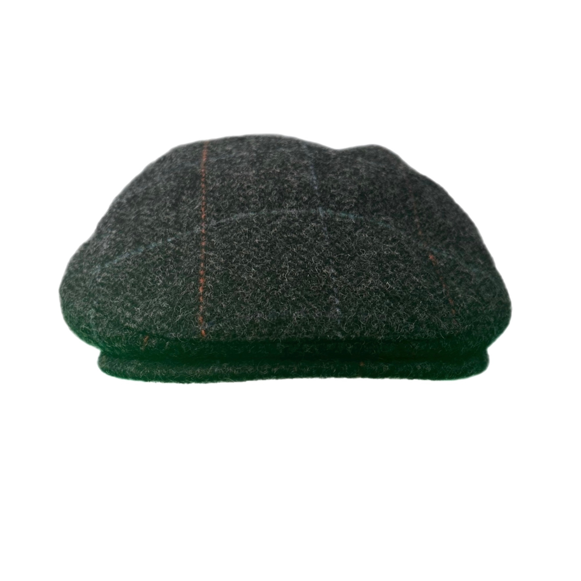 Wool Blend Flat Cap, Vintage Tweed Herringbone Ivy Cap Gift for Him
