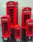 Vintage Retro Metal Iconic British Style London Telephone Box Booth Money Box Piggy Bank Saving Box