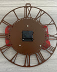 London Double Decker Bus Metal Wall Clock, Home Decor, Novelty Gift, 33 cm