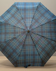 Classic Tartan Design Auto Open & Close Umbrella, Compact Travel Size Brolly