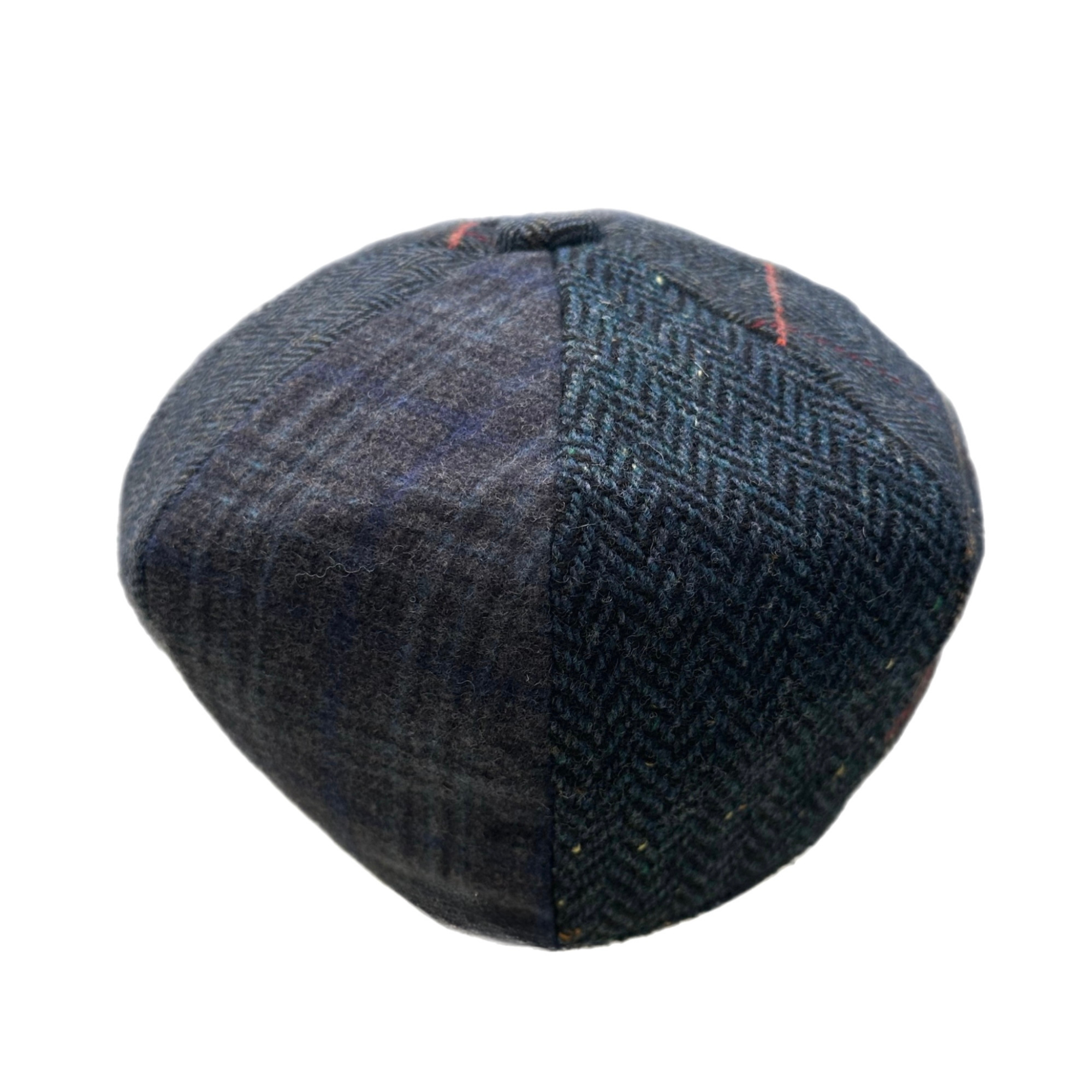 Newsboy Cap Tweed Flat Cap, Patchwork Wool Baker Boy Hat, Peaky Blinders Vintage Style Flat Cap, Gift for Him