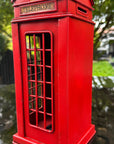 Vintage Retro Metal Iconic British Style London Telephone Box Booth Money Box Piggy Bank Saving Box