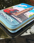 Red Bus Big Ben London Souvenir Small Money Purse Wallet