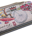 London Eye Red Bus Big Ben Sparkly Design London Money Purse Wallet