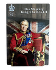 HM King Charles III Royal Collectable 3D Wooden Fridge Magnet Gift