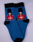 Unisex Seamless Royal Guard Cotton Rich Novelty Kids Socks 8-15 Years