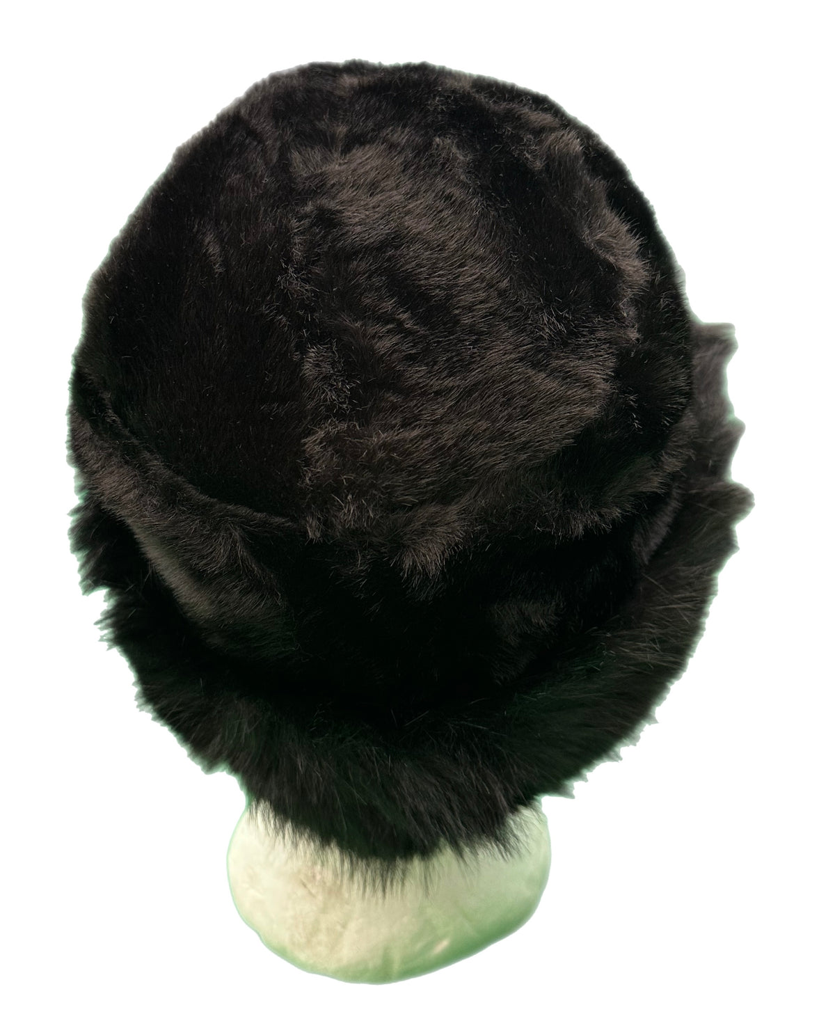 Women's Faux Fur Russian Cossack Bucket Hat Adjustable Winter Cap