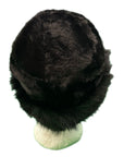 Women's Faux Fur Russian Cossack Bucket Hat Adjustable Winter Cap