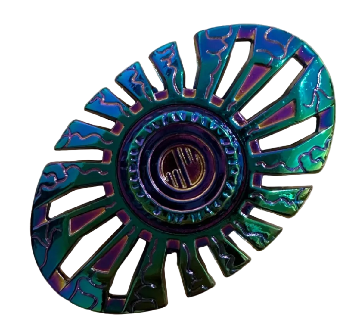Rainbow Fidget Spinner Hand Focus Spin Fast Bearing Stress Toy