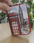 Telephone Box Big Ben London Souvenir Small Money Purse Wallet