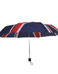 Manual Union Jack British Flag Portable Folding Mini Umbrella
