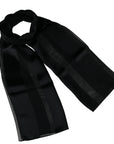 Chiffon Satin Striped Plain Lightweight Soft Silky Ladies Scarf Shawl Wrap